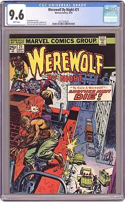 Buy Werewolf By Night #21 CGC 9.6 1974 4377028002 • 230.55£