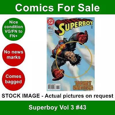 Buy DC Superboy Vol 3 #43 Comic - VG/FN+ 01 September 1997 • 3.99£