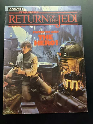 Buy Return Of The Jedi No 57 July 18th 1984, Star Wars Weekly UK Marvel Comic  • 6.99£