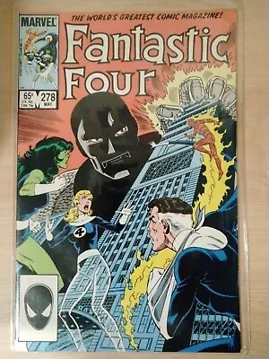 Buy Fantastic Four #278 - 1st Kristoff Vernard As Dr. Doom! (Marvel May 1985)  • 6.36£