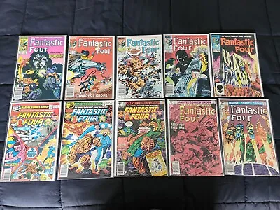 Buy Fantastic Four Lot Of 10 Comics - #201 203 209 220 232 259 272 274 278 280 • 31.97£