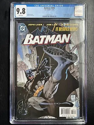 Buy Batman #608 Cgc 9.8 Harley Quinn Catwoman Hush Part 1 1st Print Jim Lee🔑🔥 • 131.92£