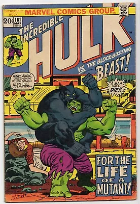 Buy Incredible Hulk # 161 - Hulk Vs Beast, Death Of Mimic - Fine • 14.40£