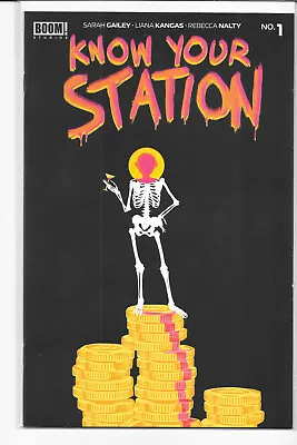Buy Know Your Station #1 B Becca Carey Variant 1st Print NM/NM+ BOOM! Studios 2022 • 3.19£