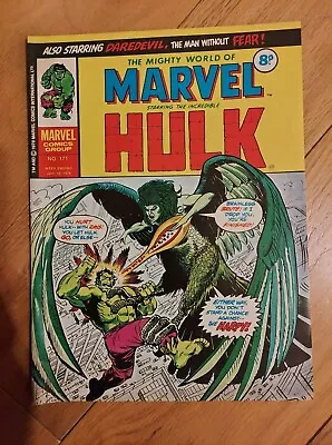 Buy Mighty World Of Marvel Incredible Hulk 171 • 5.25£