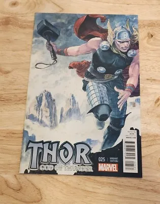 Buy Thor God Of Thunder 25 1:25 Manara Variant - 1st Jane Foster Lady Thor - Marvel • 63.32£