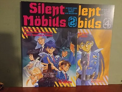 Buy SILENT MOBIUS #2 And #4   Viz COMICS Select Comics All Color 2 Book Lot  9.0 • 3.31£