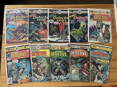 Buy Batman Detective Comics #454-463 (lot Of 10) VF • 160.63£