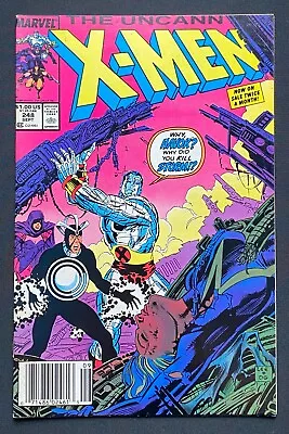 Buy Uncanny X-Men 248 Newsstand Variant 1st Jim Lee X-Men Art, Chris Claremont 1989 • 13.05£