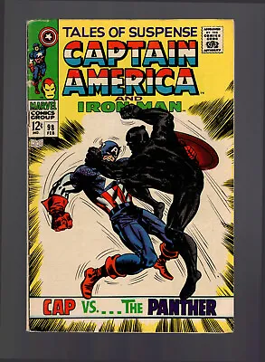 Buy Tales Of Suspense #98 - Captain America Vs Black Panther - Mid Grade Minus • 48.25£