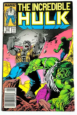 Buy Incredible Hulk # 332 - (1987) Marvel Comics  • 11.81£