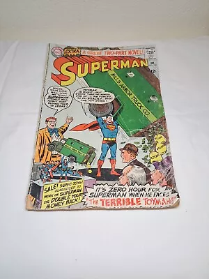 Buy SUPERMAN #182 DC Comics  1963   The Terrible Toyman  Acceptable Condition  • 13.45£