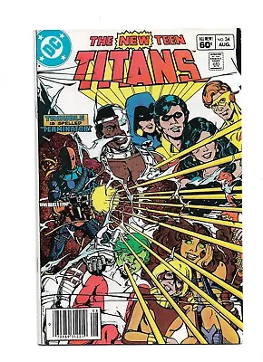 Buy New Teen Titans #34 1983 4th Appearance Of Deathstroke Mid To VF Copies • 7.11£
