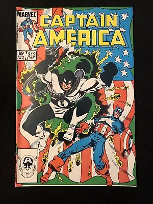 Buy Captain America 312 8.0 8.5 Marvel 1985 1st Flag Smasher Ce • 9.63£