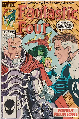 Buy Marvel Comics Fantastic Four #273 December 1984 1st Print F • 14.95£