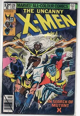 Buy The Uncanny X-men #126,  In Search Of Mutant X  Vf/nm. • 38£