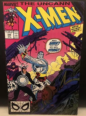 Buy UNCANNY X-MEN #248 Comic Marvel Comics Jim Lee • 7.38£
