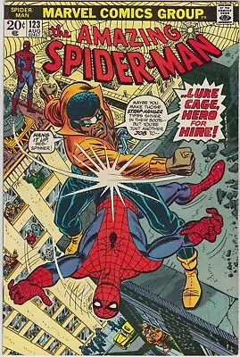 Buy Amazing Spider-Man #123 VG- Gwen Stacy Funeral Luke Cage Appearance Marvel 1973 • 32.69£
