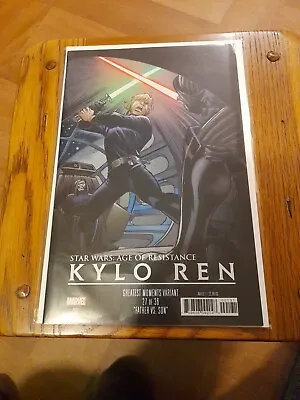 Buy Star Wars Age Of Resistance Kylo Ren Greatest Moments Variant Cover 27/36 • 5.99£