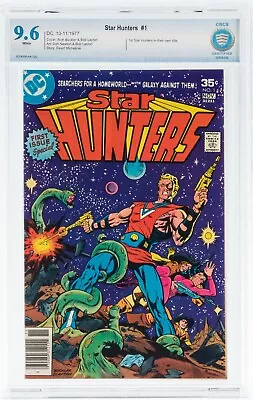 Buy DC Star Hunters #1 1977 Comic CBCS 9.6 Buckler Bob Layton 1st Newsstand Key🔥cgc • 54.55£