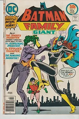 Buy Dc Comics Batman Family Giant #9 (1977) 1st Print Vf • 22.95£