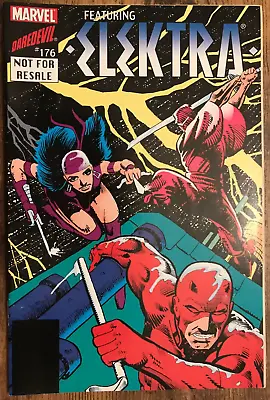 Buy Daredevil #176 By Frank Miller Elektra Stick Marvel Legends REPRINT Variant 2003 • 4.74£