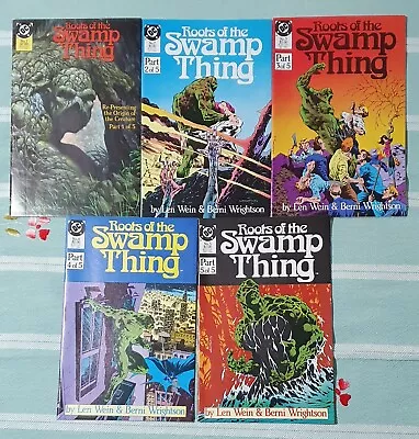 Buy DC Comics: Roots Of The Swamp Thing 1-5 (1986) Len Wein / Bernie Wrightson • 7.50£
