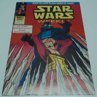 Buy STAR WARS WEEKLY #92 (Marvel UK Comics 1979) VADER VS TAGGE (FN-) RARE • 14.38£