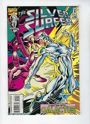 Buy SILVER SURFER Vol.3 # 102 (A Meeting With GALACTUS, Mar 1995) VF • 4.45£