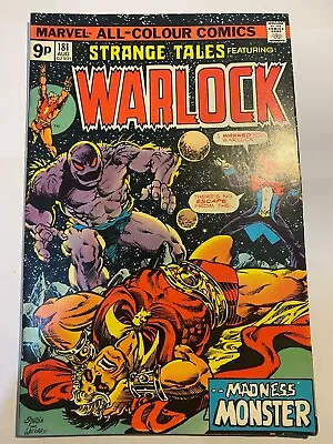 Buy STRANGE TALES Feat. WARLOCK #181 1st Full Gamora UK Price Marvel Comics 1975 VF- • 19.95£