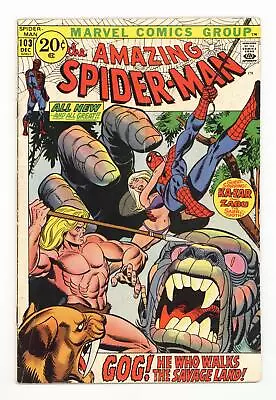 Buy Amazing Spider-Man #103 GD/VG 3.0 1971 • 18.18£