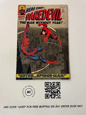 Buy Daredevil # 16 FN 1st Print Marvel Comic Book Sabretooth Bullseye Hulk 16 J222 • 723.84£