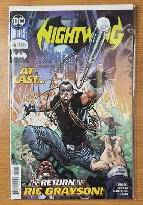 Buy Dc Comics Nightwing #56 March 2019 1st Print Nm • 6£