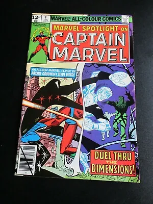 Buy MARVEL SPOTLIGHT: Captain Marvel  #4  2nd Series 1980  Marvel  Very Fine Copy • 4£