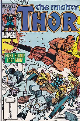 Buy Thor (Mighty) #362, Vol. 1 (1966-2011) Marvel Comics,High Grade • 2.65£