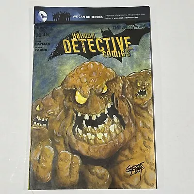 Buy Detective Comics #20 DC New 52 Blank Variant Cover W Original George Deep Art • 118.48£