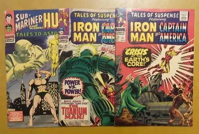 Buy Tales Of Suspense #87 & 93 10 Pence MODOK Tales To Astonish 78 Hulk Iron Man • 18.10£