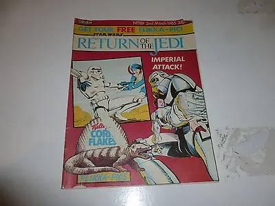 Buy Star Wars Weekly Comic - Return Of The Jedi - No 89 - Date 27/03/1985 - UK Comic • 9.99£