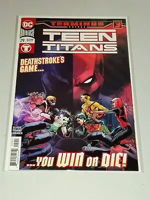 Buy Teen Titans #29 Nm (9.4 Or Better) Dc Universe Terminus Agenda Comics June 2019 • 4.99£