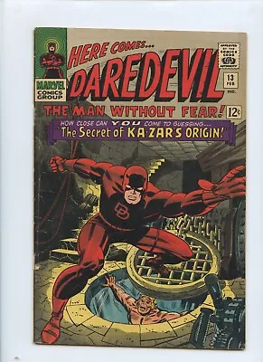 Buy Daredevil #13 1966 (FN- 5.5) • 38.38£