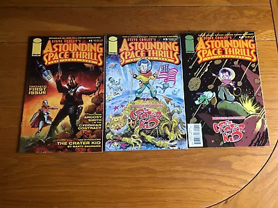 Buy Astounding Space Thrills 1, 3 & 4.  Nm Cond. Image. 2000 Series. Steve Conley • 3.25£