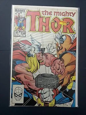 Buy Marvel Comics The Mighty Thor Issue #338 - Classic Superhero Comic Book • 15.79£