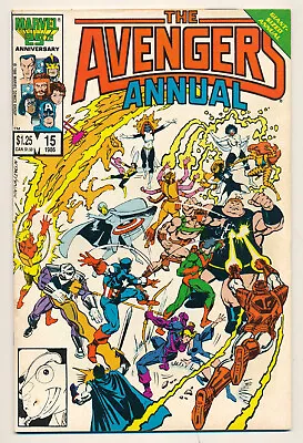 Buy Marvel The Avengers Giant-Sized Annual Issue #15 Comic Spider-Woman 6.5 FN+ 1986 • 5.54£
