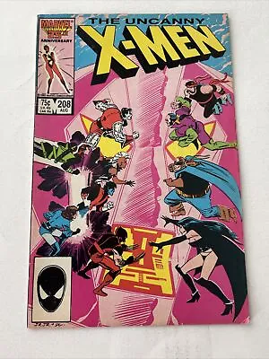 Buy Uncanny X-Men #208 Direct (1986) • 3.94£
