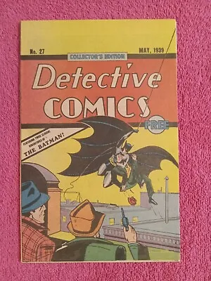 Buy Detective Comics #27 1st Batman Oreo Cookie Giveaway Reprint DC 1984 • 51.27£