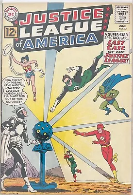 Buy DC Comics Justice League Of America #12 Origin And 1st App Of Dr. Arthur Light • 197.10£