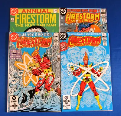 Buy Firestorm The Nuclear Man  # 1 2 3  #4 Annual  DC Comics Lot Of 4 High Grade • 7.11£