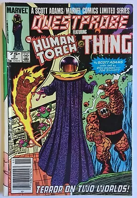 Buy Questprobe Featuring Human Torch And Thing #3 (Nov 1985, Marvel) • 9.62£