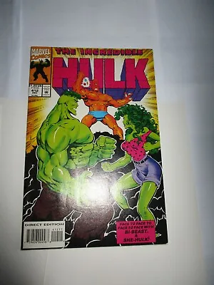 Buy Incredible Hulk 312, She Hulk, The Bi-Beast, Peter David/Paul Pelletier 1994, • 2.45£