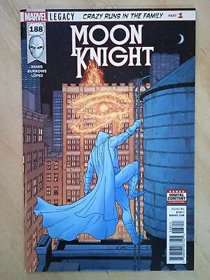Buy Moon Knight #188 NM (1989) 1st Appearance Of Sun King, The Avatar Of Ra • 15.83£